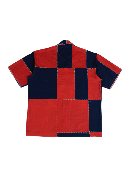 COLOURBLOCK PATCHWORK SHIRT